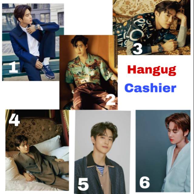 

SUHO EXO poster A4/A3+ bahan Art Karton Glossy (bisa req foto lain)