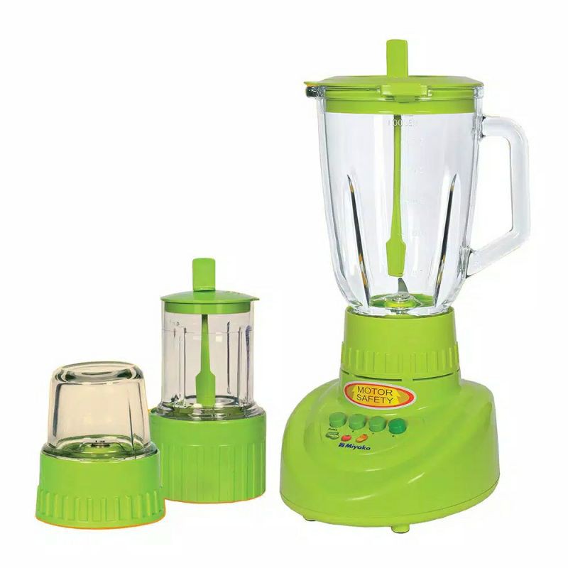 Miyako blender 1,5L  3in1 plastik BL 152PF  - 152 - BL152PF  1,5 Liter Dry Wet Mill 300 watt Ori