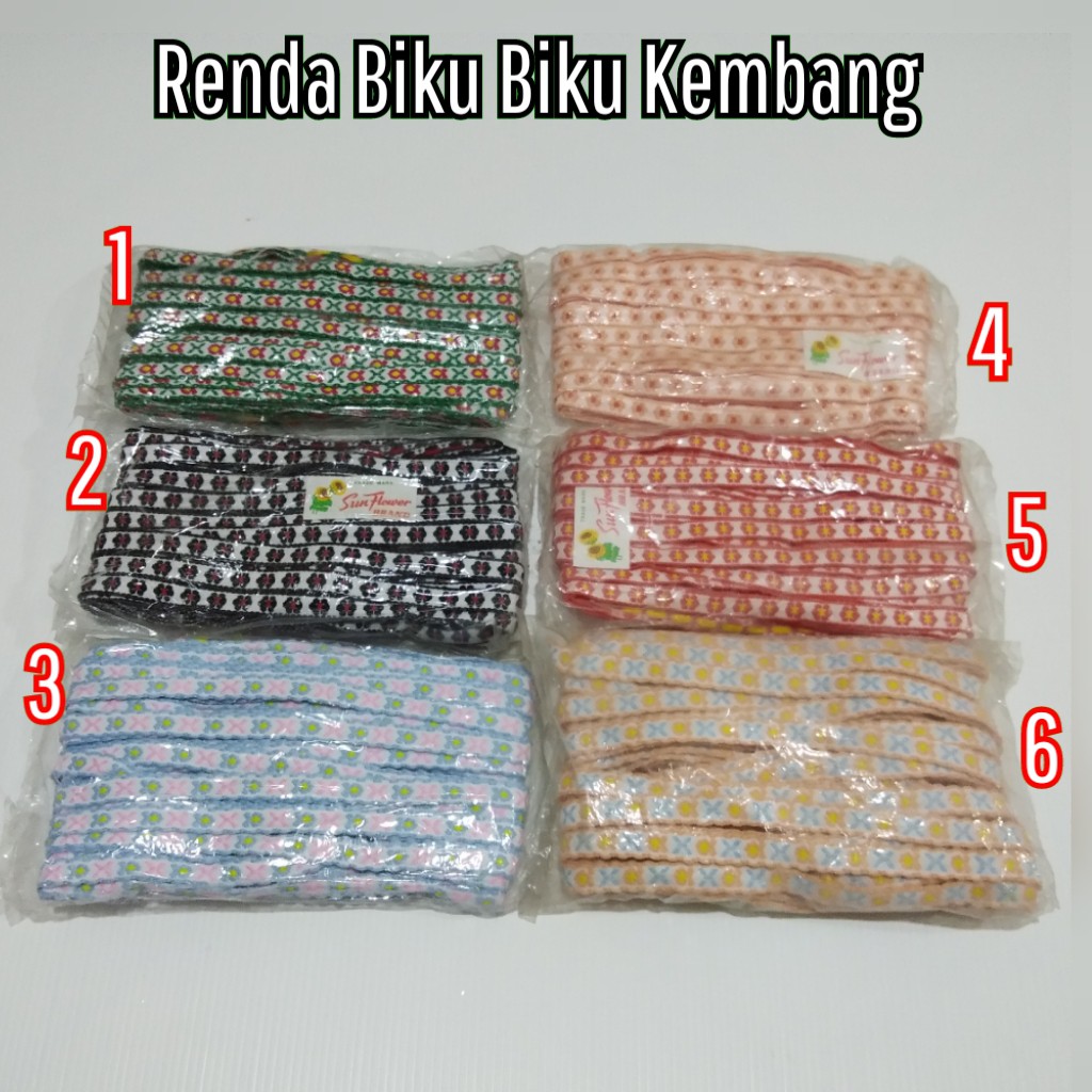 Renda Biku - Biku Renda Kembang