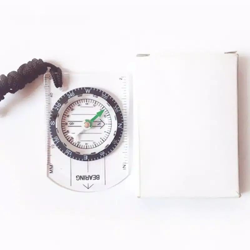 Kompas Mini Professional/ Compass Scale Ruler Outdoor Hiking