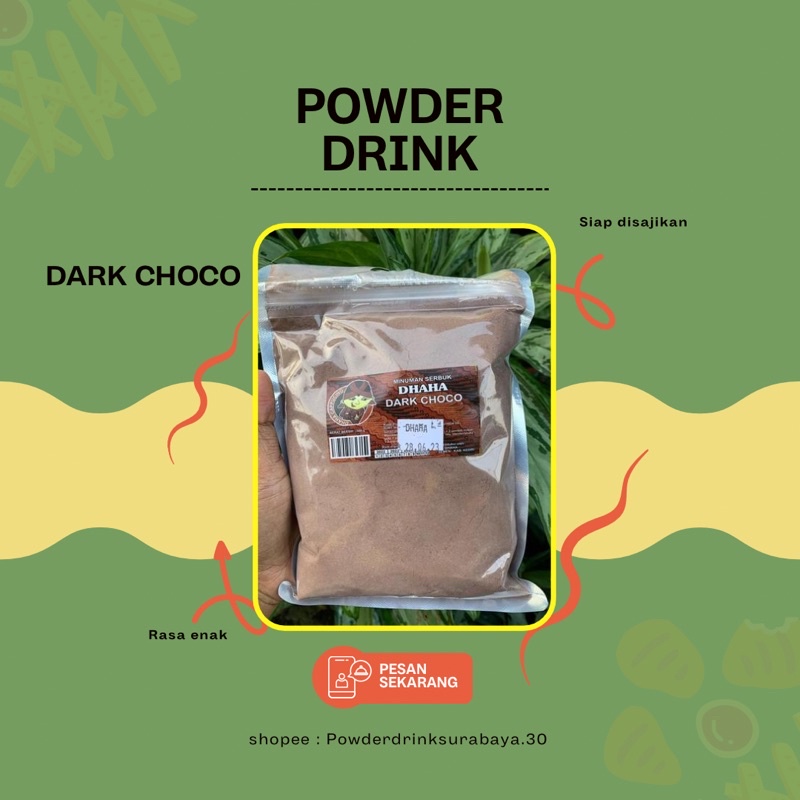 

serbuk minuman kekinian boba (powder drink)