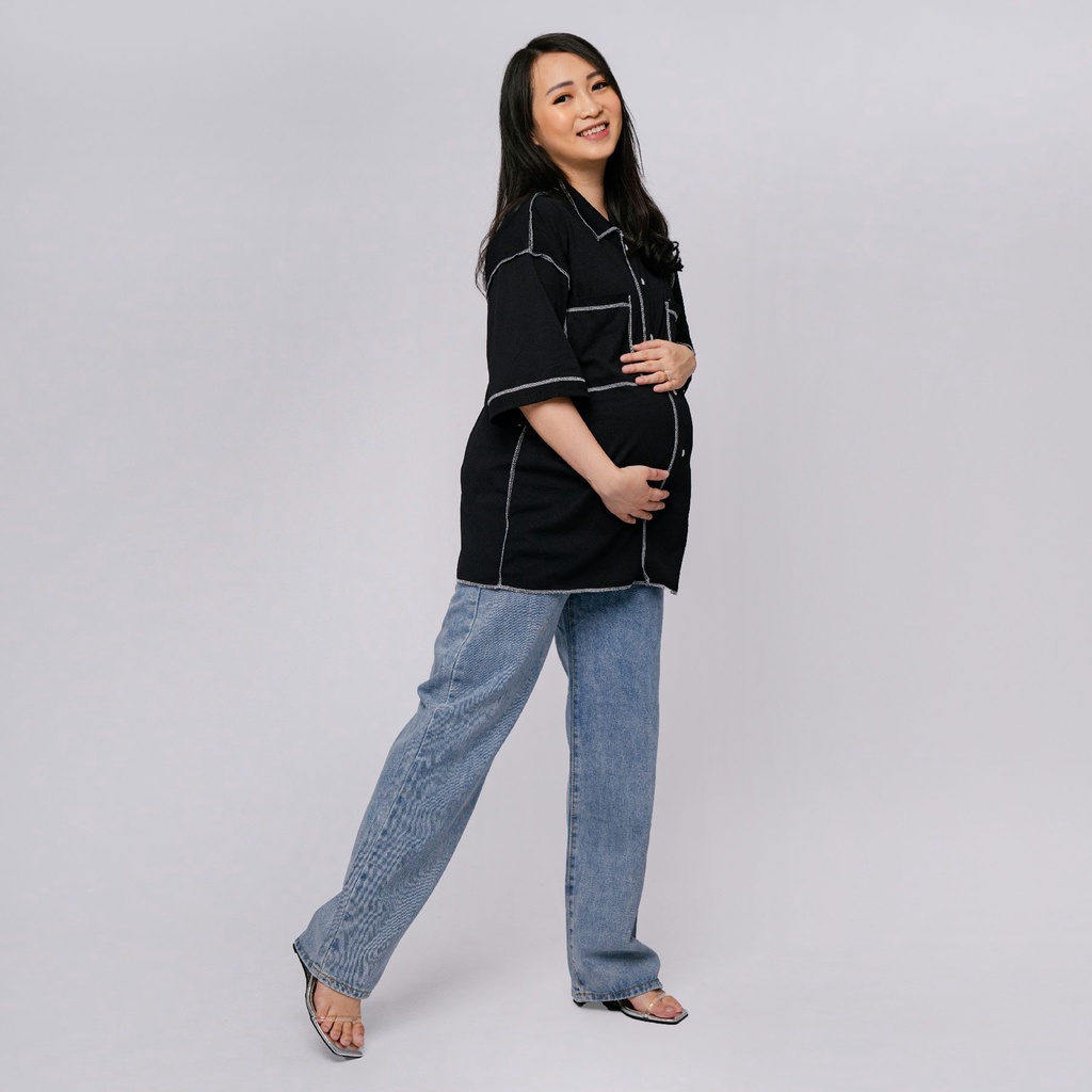 VIERLIN - Jeans 2708 - maternity jeans baggy / jeans hamil