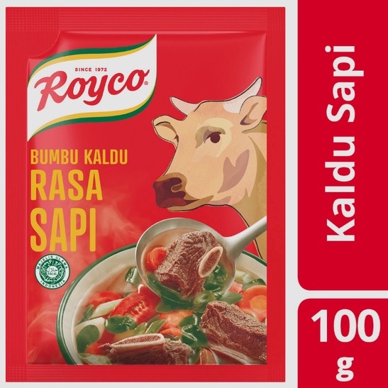 

(100g) Royco Bumbu Kaldu Sapi Kemasan 100g