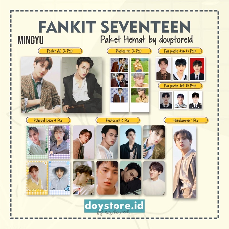 [BACA DESKRIPSI] Fankit Seventeen Paket Super Hemat by dosystoreid