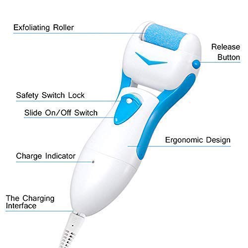 Alat Penghilang Kulit Kasar / kulit mati Elektrik Rechargeable