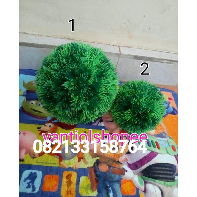 Bonsai bola Artificial tanpa batang