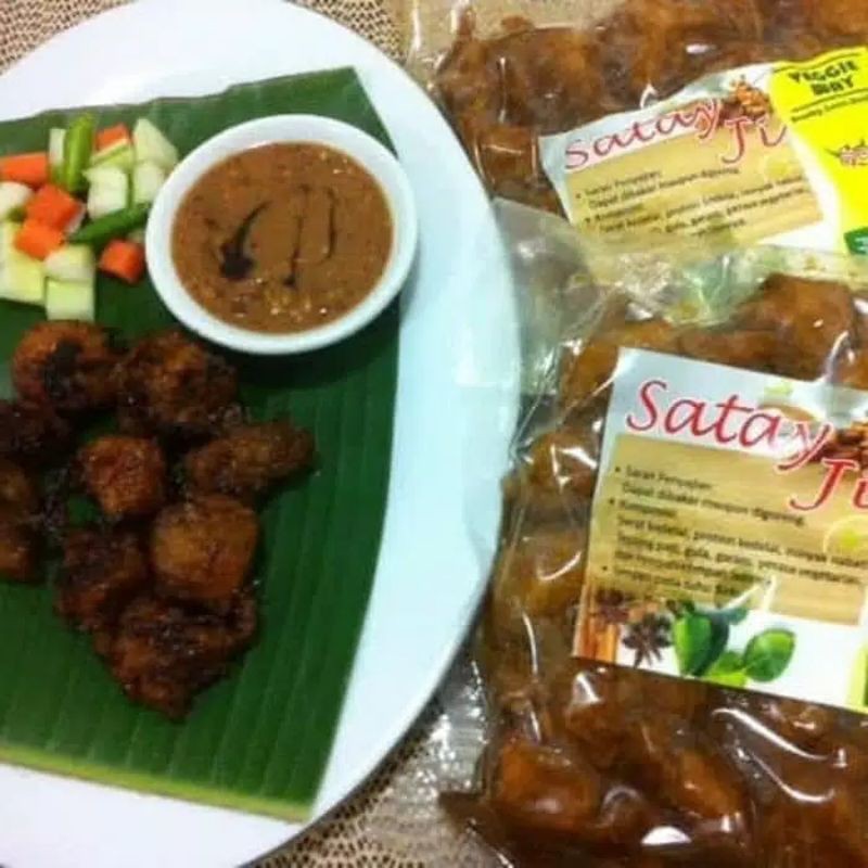 

sate vegetarian enak