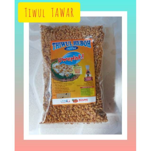 

TIWUL NASI - TIWUL TAWAR UNTUK DIET dan DIABETES