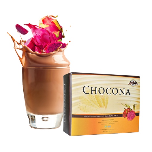 

CHOCONA (minuman serbuk coklat rasa buah naga)