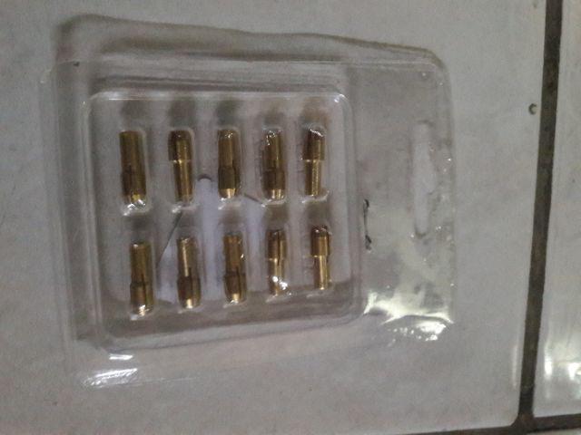 ❤crazymallueb❤10pcs Collet Chuck Tembaga Kuningan Mini Untuk Bor Motor Shaft