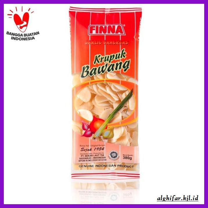 

Makanan-Kering- Finna Kerupuk Bawang Putih 380Gr -Aneka.