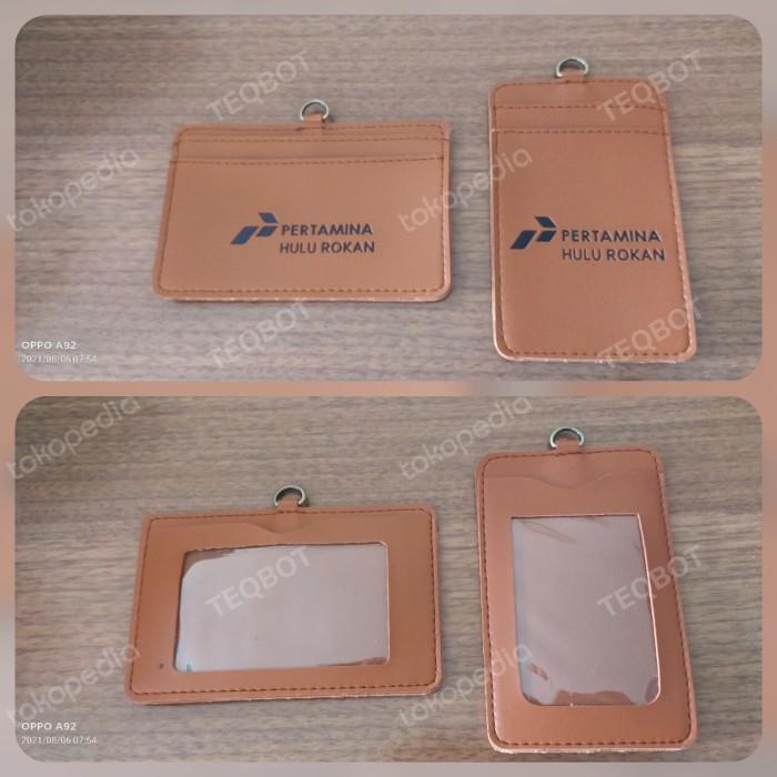 

RFID | Cover Badge Kulit Warna Coklat Solid High Quality Pertamina Hulu Rokan Baru Berkualitas