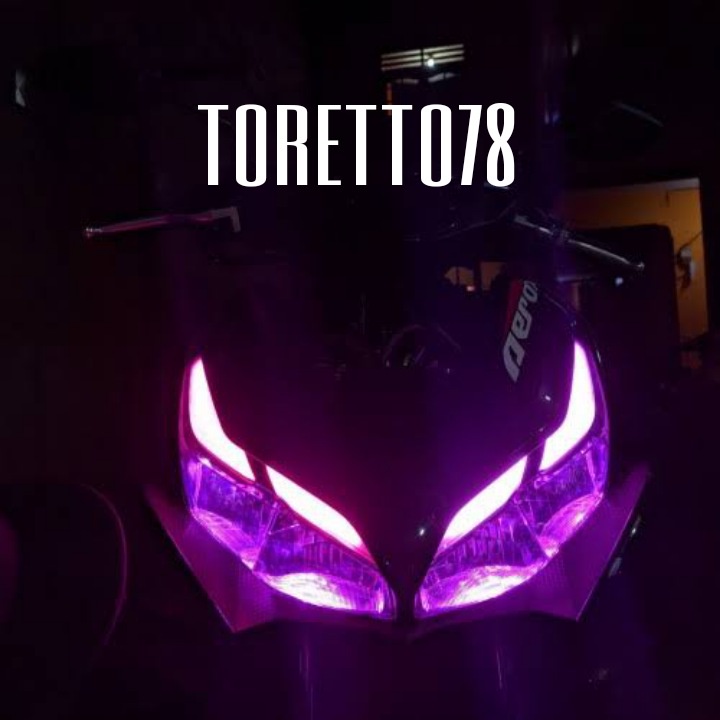 DEVIL EYE DEMON EYE 12V MOTOR MOBIL PROJIE 30CM 36LED