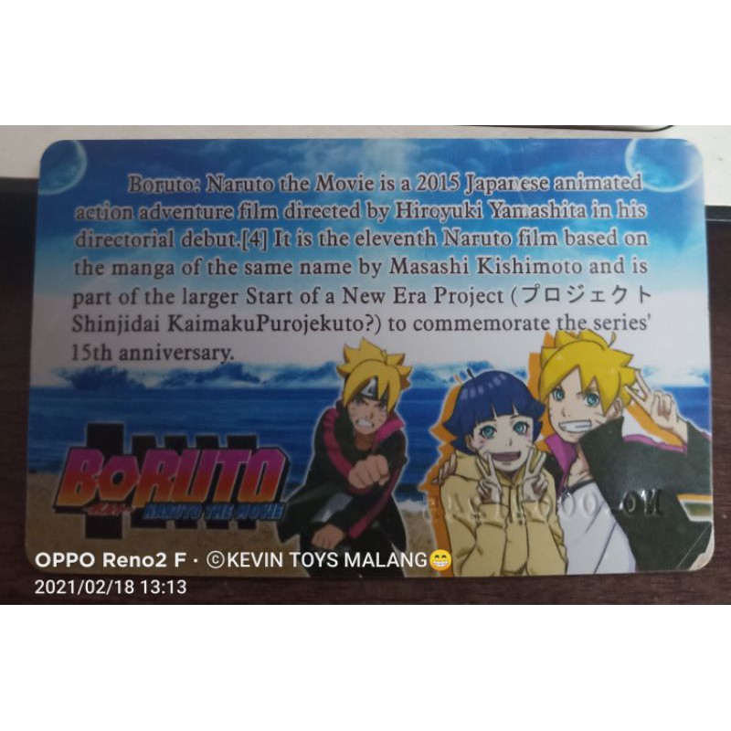 Trading Card game NARUTO / mainan kartu VIP seperti kartu ATM ASLI Mainan Kartu Trading naruto