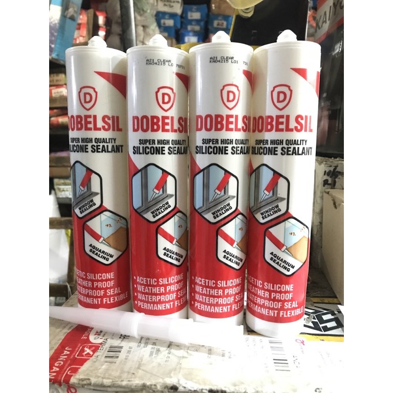 LEM BOTOL SILIKON SILICONE SEALANT SILEN 300 ML