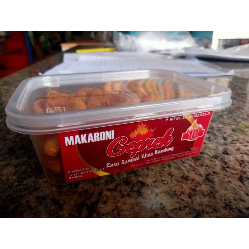 

makaroni rasa sambal khas bandung