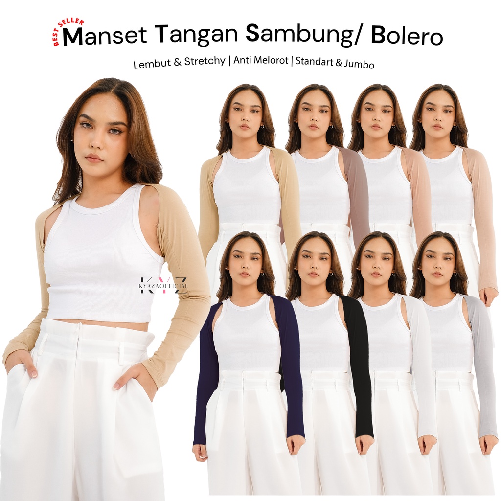 K͙Y͙Z͙ MANSET TANGAN SAMBUNG BOLERO MANSET BOLERO