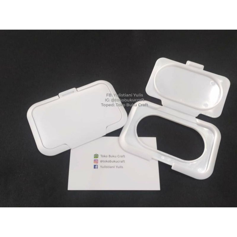 Flap/flip top/ cover tissue basah