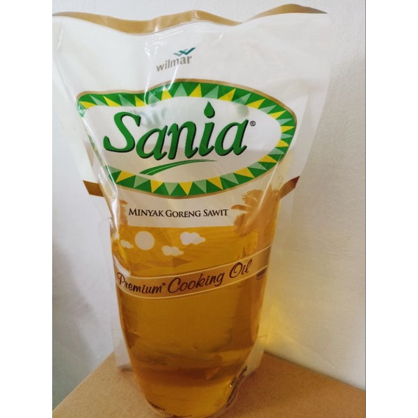 

Sania Minyak goreng 2 liter refill pouch
