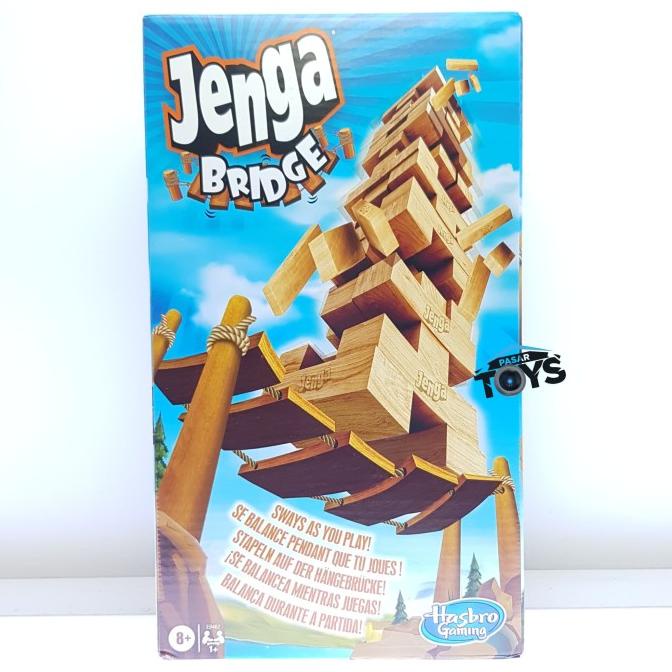 Jenga Bridge Block Stacking Game Hasbro Gaming Termurah Star Seller