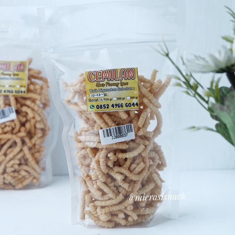 

Kue Akar pinang Isna 110g | kue tradisional | snack kiloan | cemilan asin