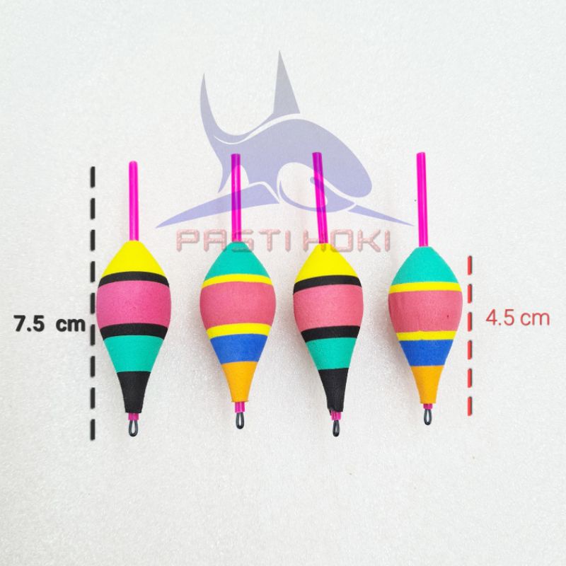 pelampung busa cabe / kumbul busa cabai Isi 3