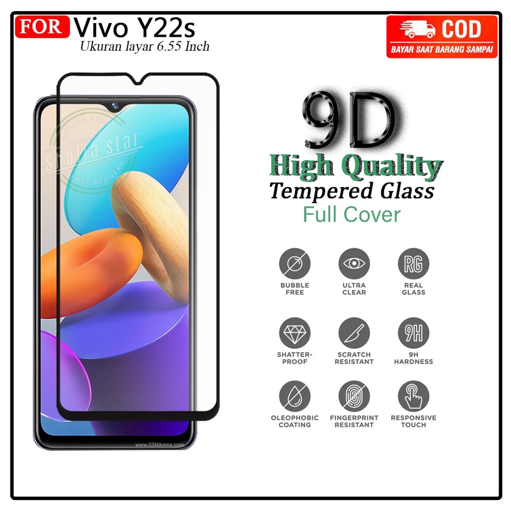 Tenpered Glass Ceramic Matte Vivo Y22s Y22 Y02s Y02t Y22e Y77e Anti Spy Full Cover