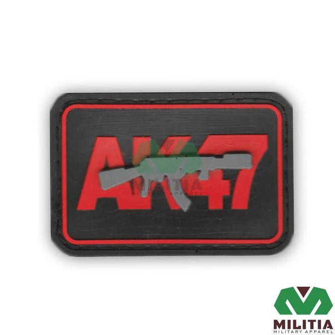 Patch Perekat Rifle Ak47 Airsoft Gun