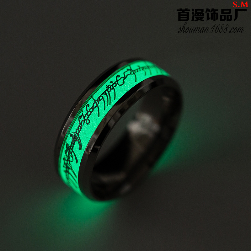 2020 Cincin Glow In The Dark Untuk Hadiah Halloween