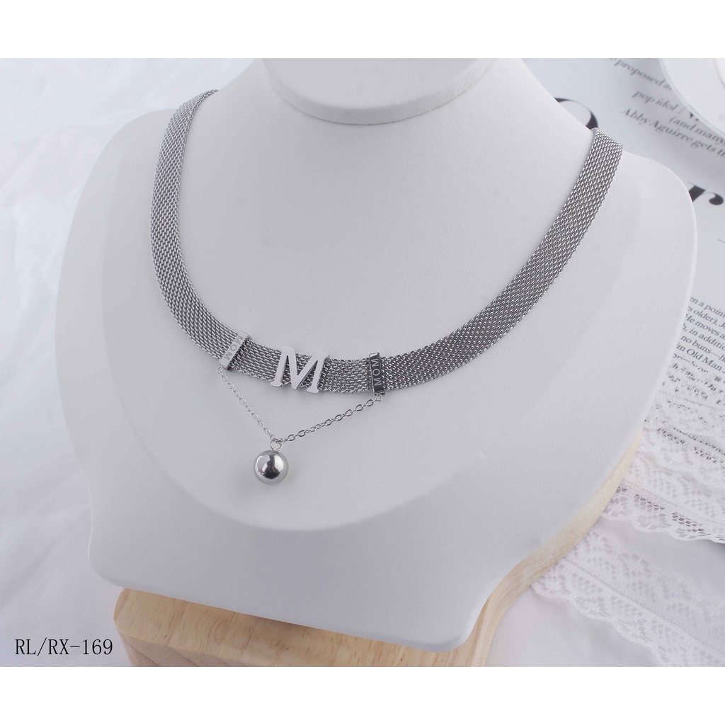 Kalung Titanium M Perhiasan Fashion 169