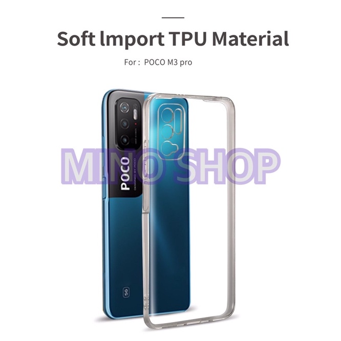 SOFTCASE TRANSPARAN XIAOMI REDMI NOTE 10 5G - POCOPHONE POCO M3 PRO 5G