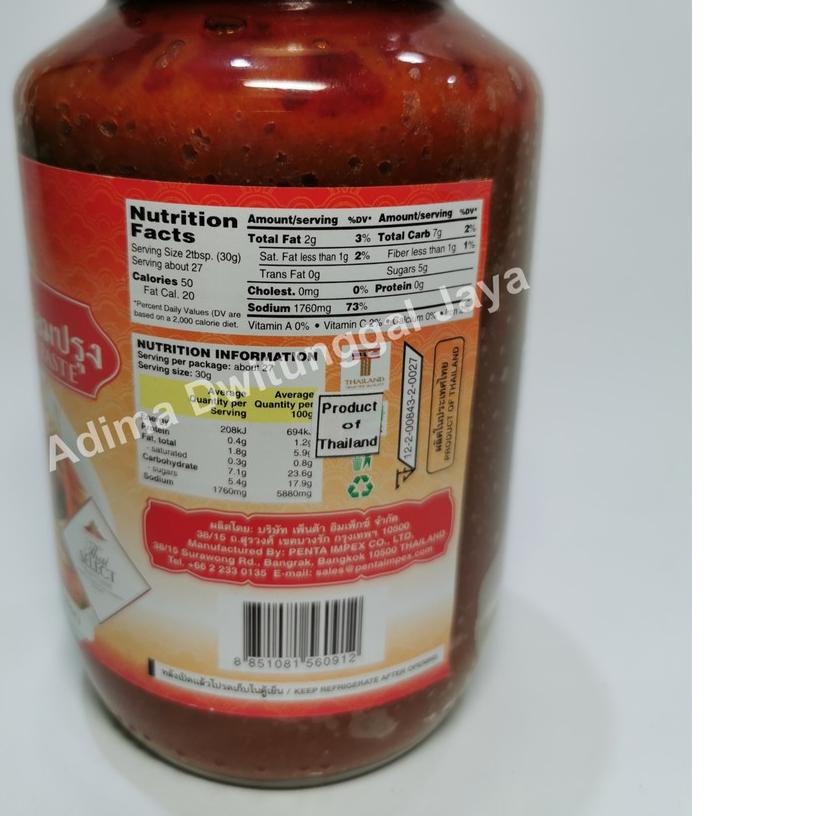 

☎ Bumbu Sop Tom Yum Thai Boy 825 gr / Saus Tomyam ❁