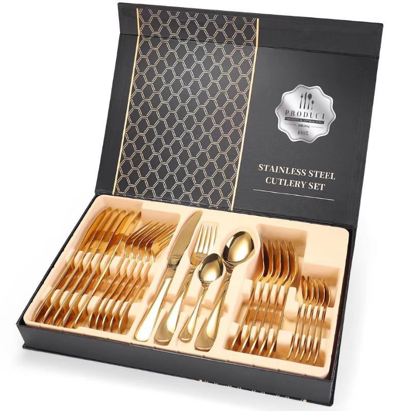 Hampers Sendok Sultan Set Premium / Cutlery Set 6 SET ISI 24 PCS