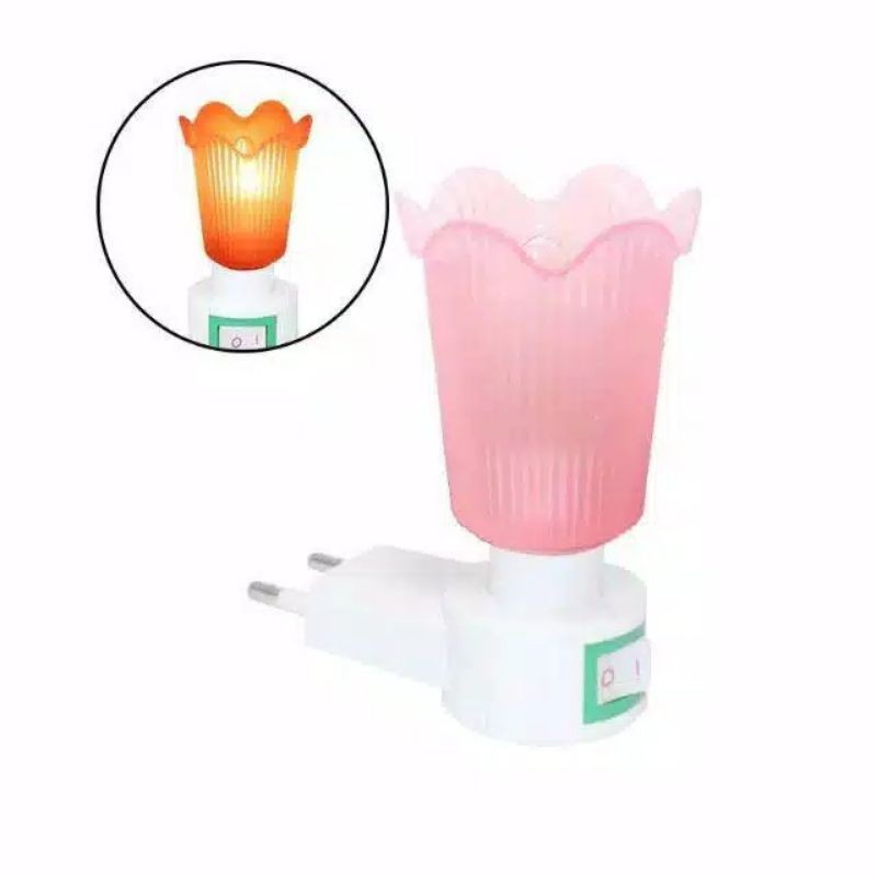 Lampu Tidur Mini Model Bunga 228 5W