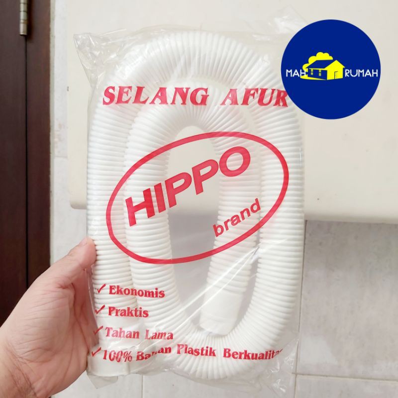 ELASTIS ANTI MAMPET Selang Afur Pembuangan Bak Cuci Piring Wastafel Kitchen Sink HIPPO - 11/2&quot; 1meter