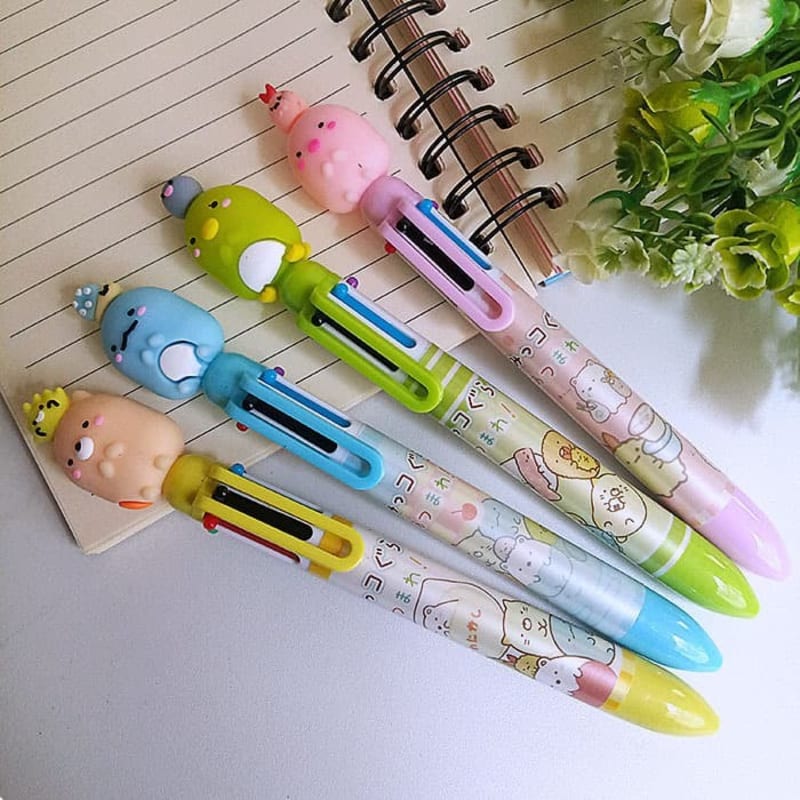 

Pulpen 6 warna Sumikko Gurashi / Bolpen / Ballpoint / pen unik
