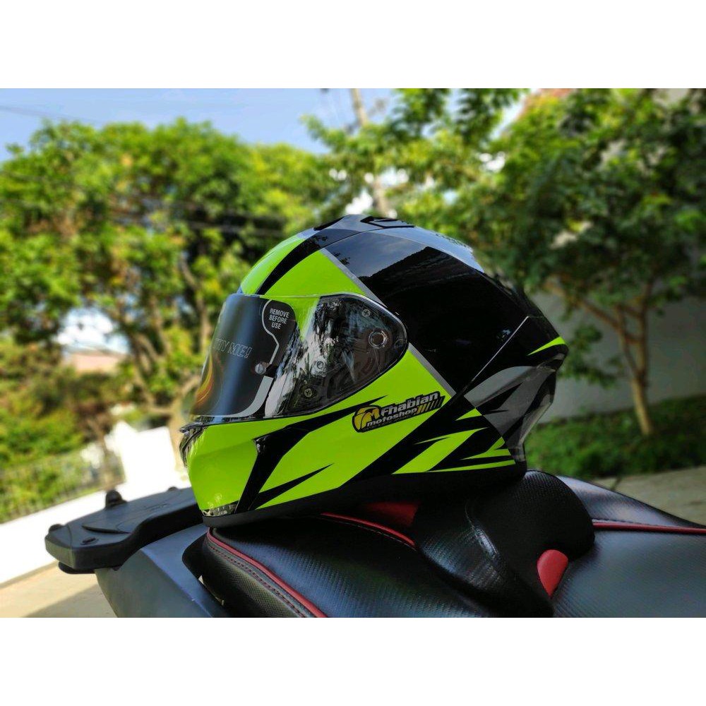 Helm Fullface Airoh Valor Eclipse Yellow Spare Part Shopee Indonesia