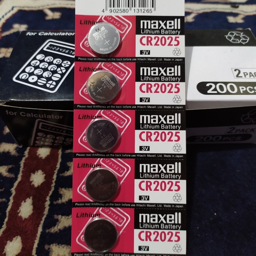 Baterai / Batre MAXELL ORI 3V CR 2025