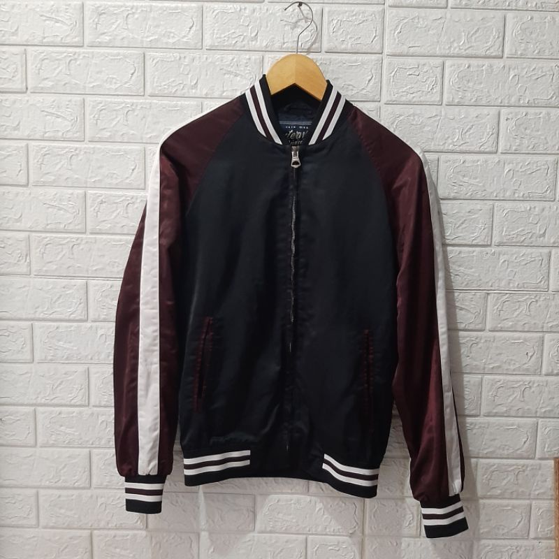 Bomber Varsity Zara Man Second Original