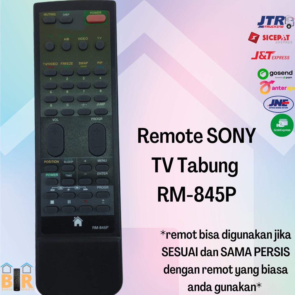 Remot / Remote SONY TV Tabung  RM-845P