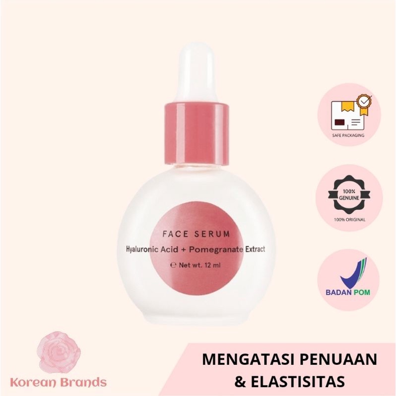 Dear Me Beauty Hyaluronic Acid + Pomegranate Extract Face Serum - 12ml