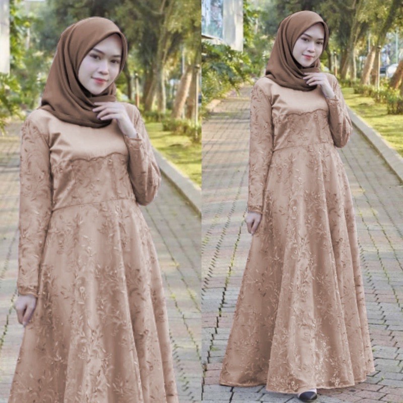 JC/ZR Maxi jumbo delima / Gamis wanita Jumbo Murah / yamis wanita premium / Maxi Kondangan Murah