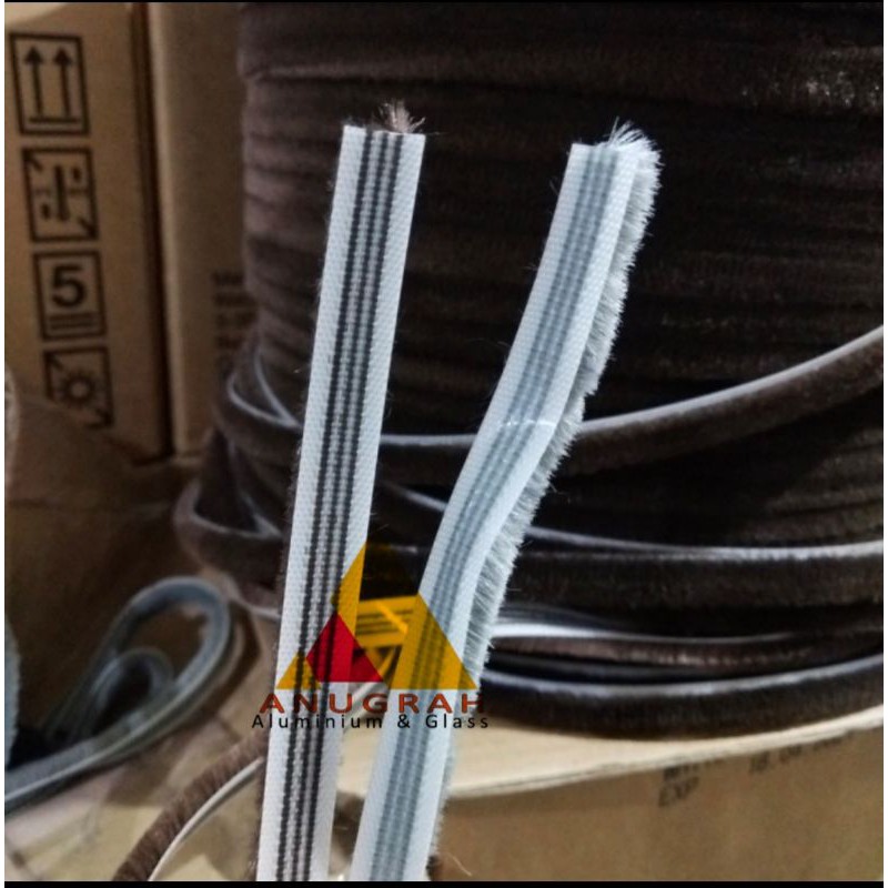 Bulu Moher/Mohair Aluminium Kecil atau Besar