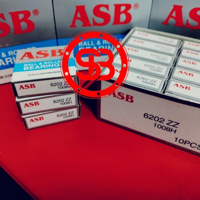 Bearing / Laker / Laher 6202 ZZ ASB