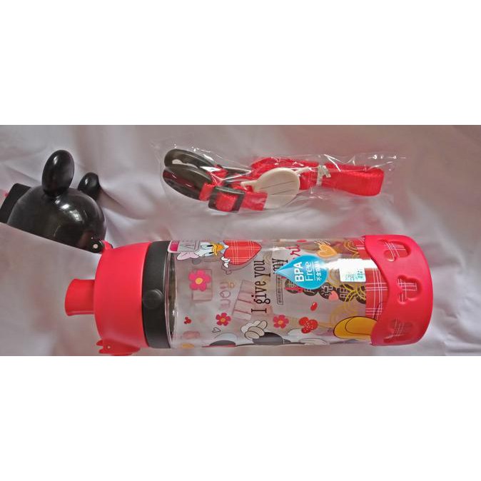 Gaya Botol Minum 3D Disney Mickey Minnie Original Terbatas