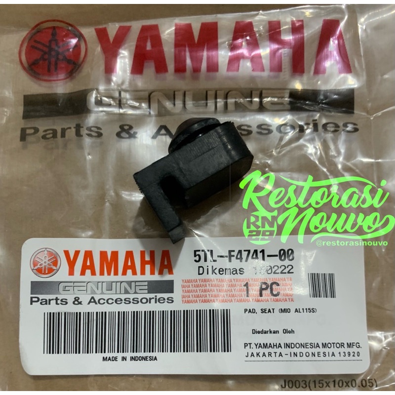 Pad seat mio original yamaha karet bawah jok mio bantalan jok mio karet bantalan karet jok mio 5TL-F