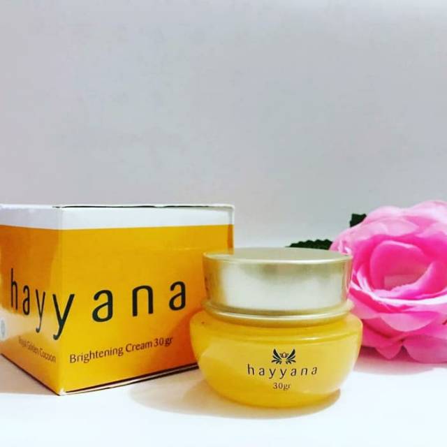 HAYYANA BRIGHTENING CREAM / KRIM PENCERAH HAYYANA / ROYAL GOLDEN COCOON