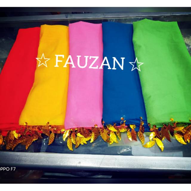 Selendang tari polos dewasa // Selendang sampur rumbai // Selendang rumbai