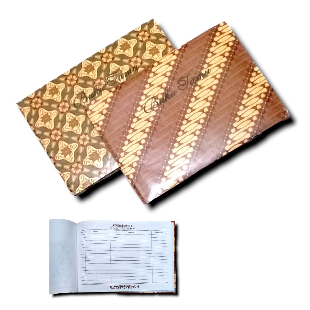 

BUKU TAMU BATIK KECIL GUEST BOOK