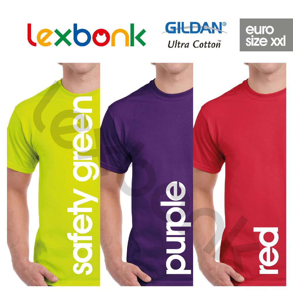 Dijual Kaos Polos GILDAN Ultra Cotton BIG SIZE  XXL  Limited